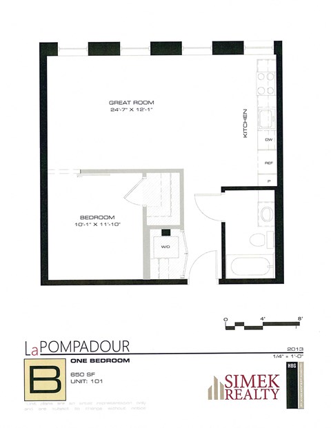 La Pompadour floorplan